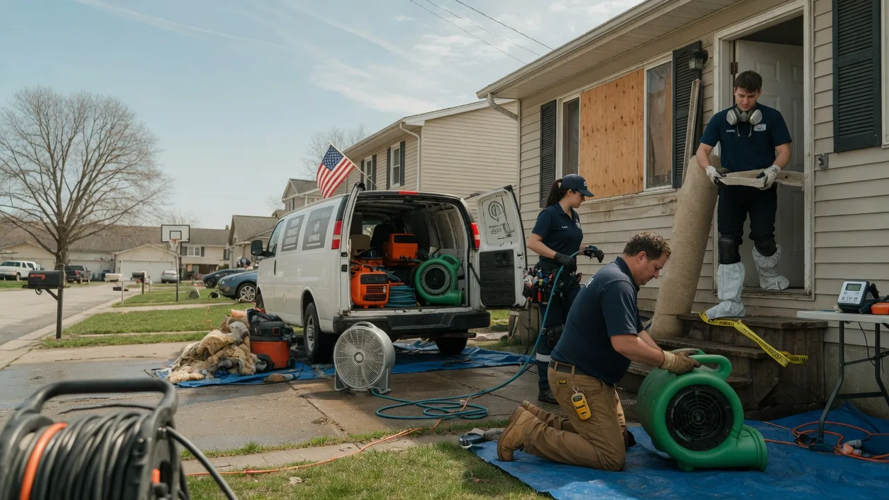 Water Damage Restoration in Homer, MI near me
